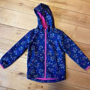 Light weight Cat and Jack unicorn jacket